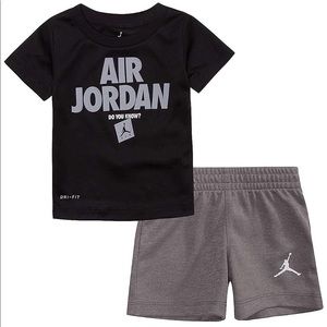 Jordan Air Boy 2 Piece Set Shorts & Tee 12 Months